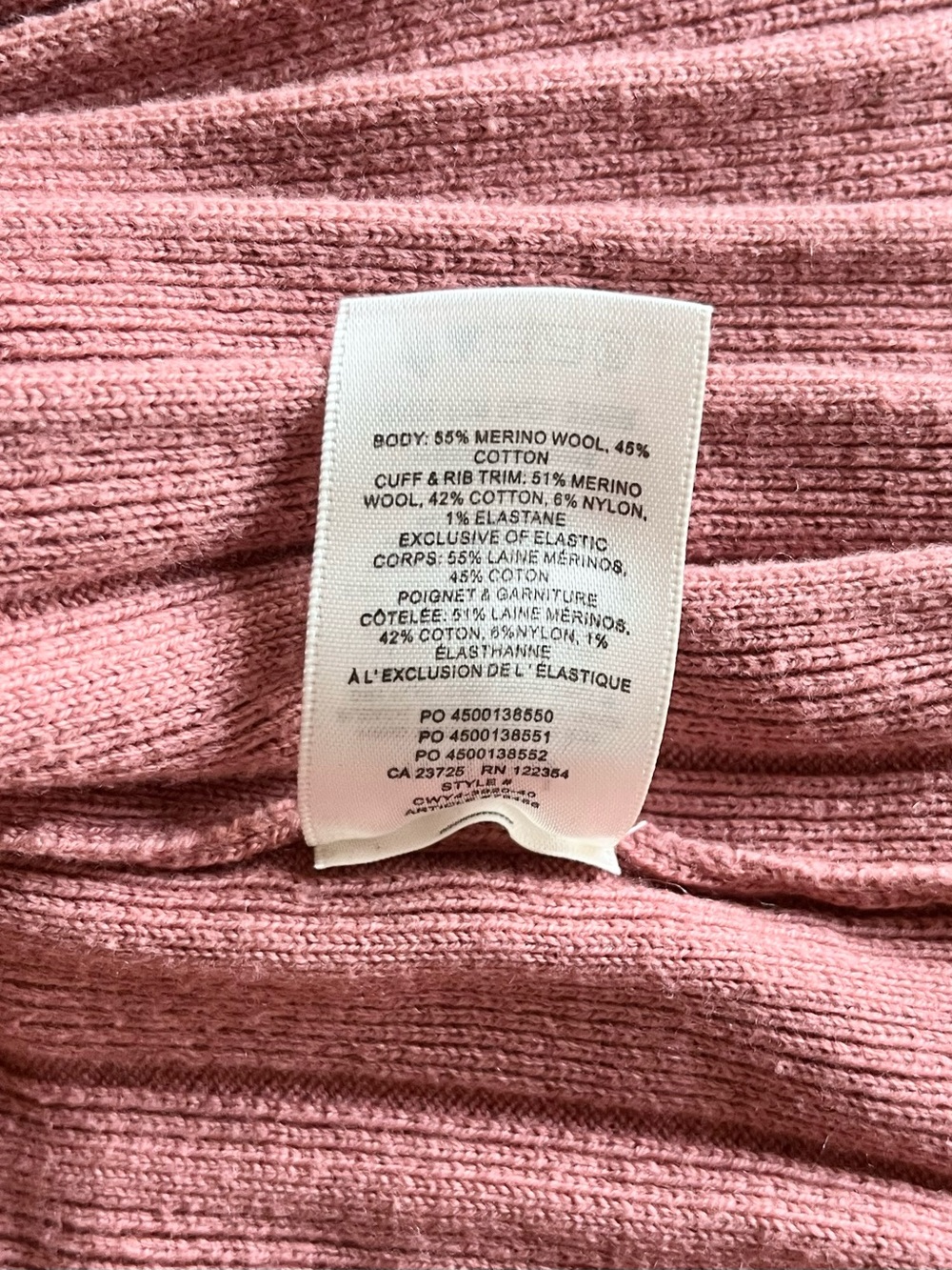 Aritzia Wilfred Plunge Front Cardigan - Picture 6 of 6